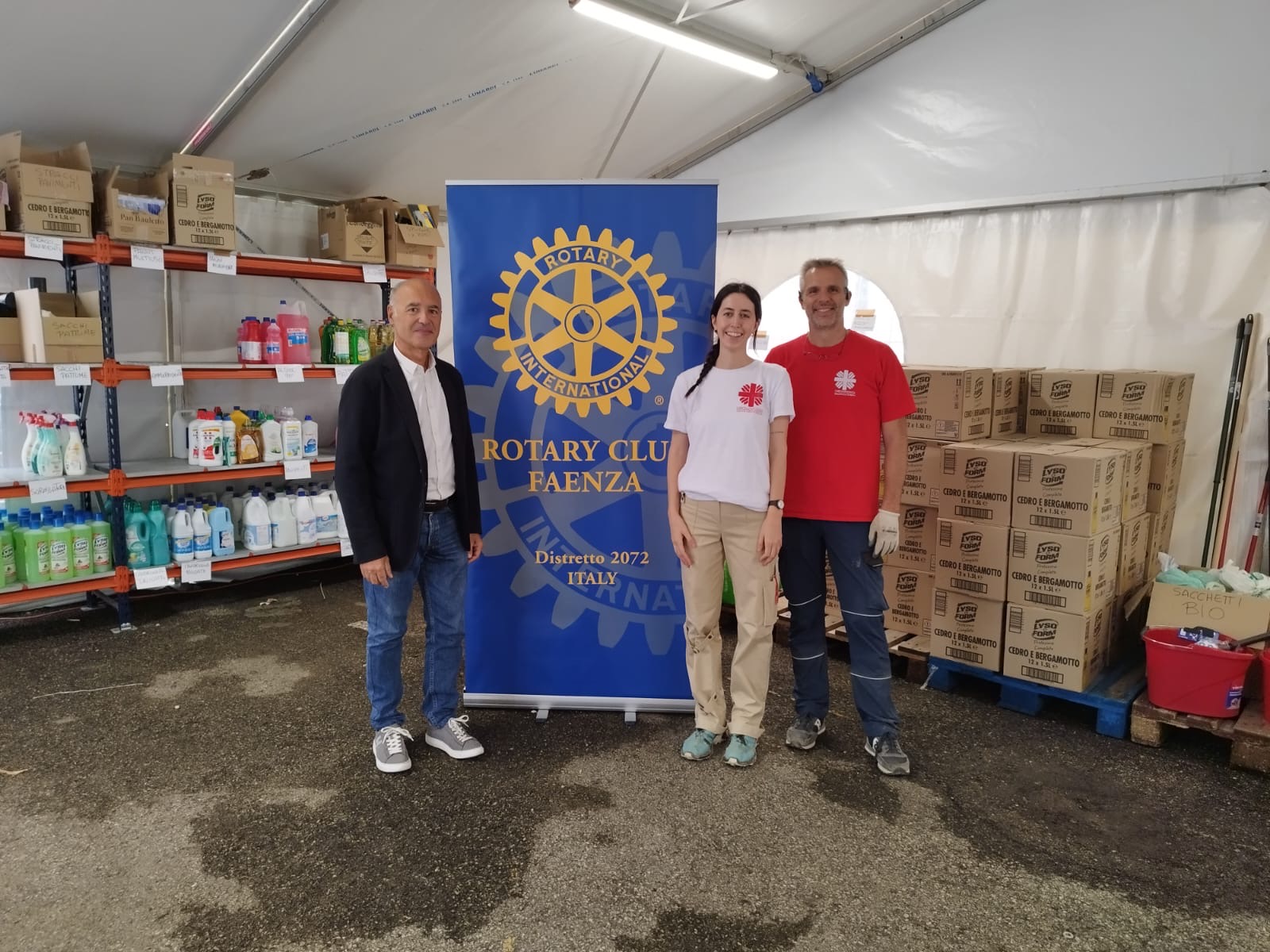 Rotary Club in aiuto per l’alluvione